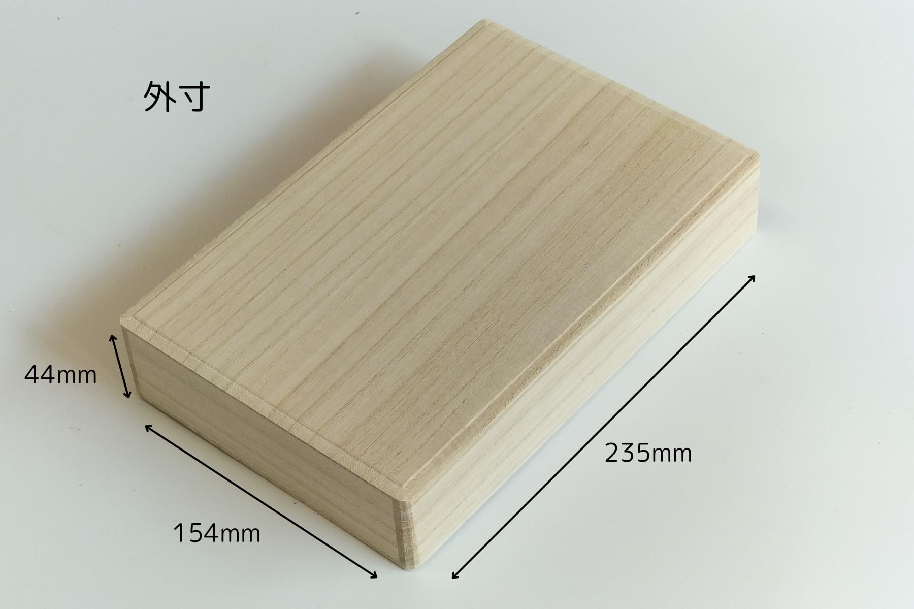 Amazon｜浦上桐工芸 桐箱 小物収納ケース B6手帳サイズ 日本製